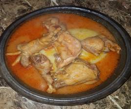 Fufu |Guinea Fowl